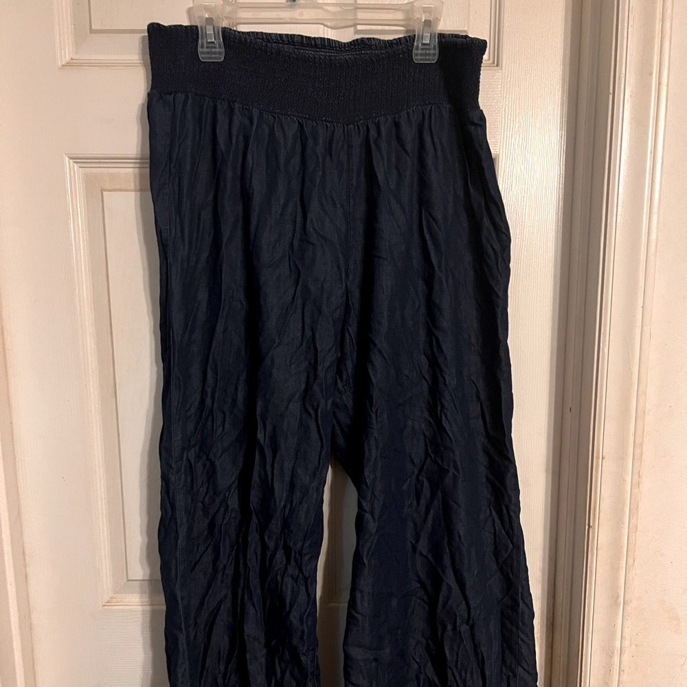 Red camel curvy size 1x blue dress pants